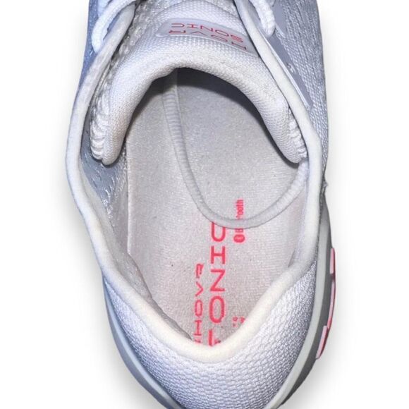 Under Armour HOVR Sonic 3 "White Pink" 3022596-100 Women's 9 - Picture 9 of 12
